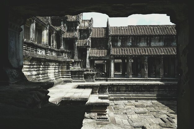 Foto der tempel in angkor wat