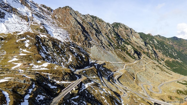 Der Transfagarasan Highway Rumänien Europa