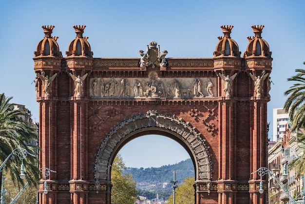 Der Triumphbogen von Barcelona