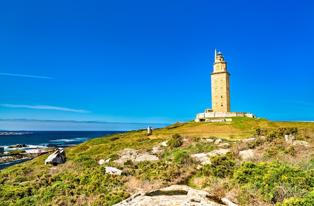 Der Turm des Herkules in A Coruna