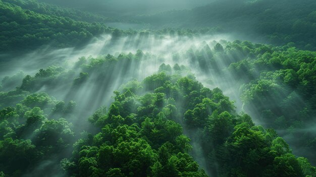 Der üppig grüne Wald