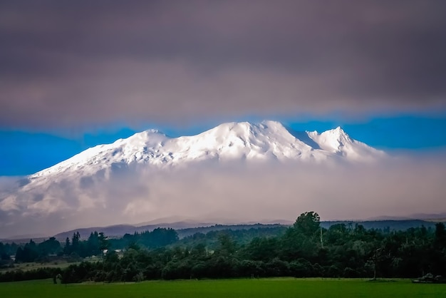 Der Vulkan Mount Ruapehu