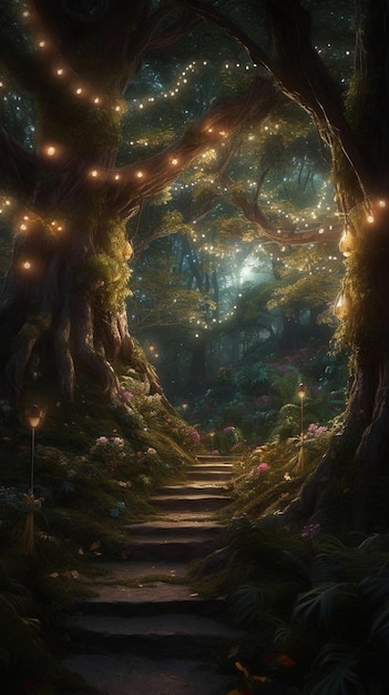 Der Wald ist ein Märchen.