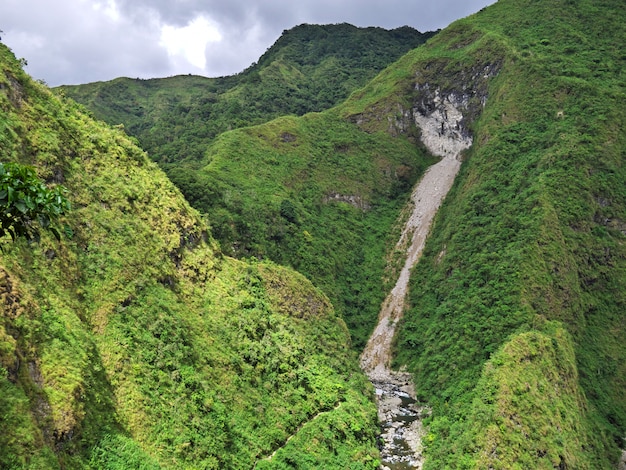 Der Wasserfall in Banaue, Philippinen