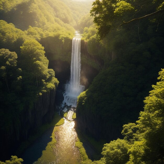 Der Wasserfall