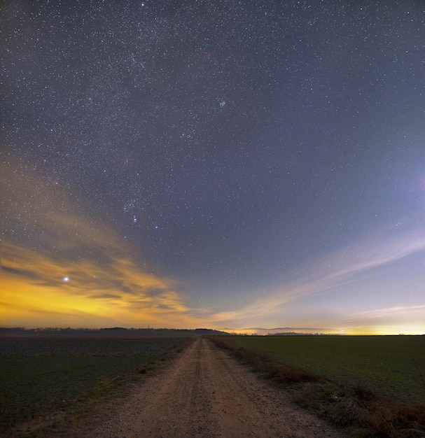 Foto der weg zu den sternen