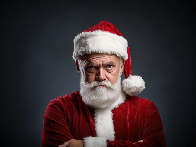 Der Weihnachtsmann weiß, dass du dieses Jahr schlecht gewesen bist.