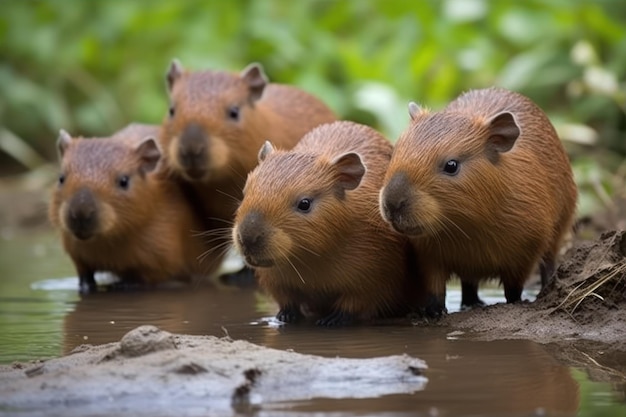 Der weltberühmte Capybara Caplin ist das größte Nagetier der Welt