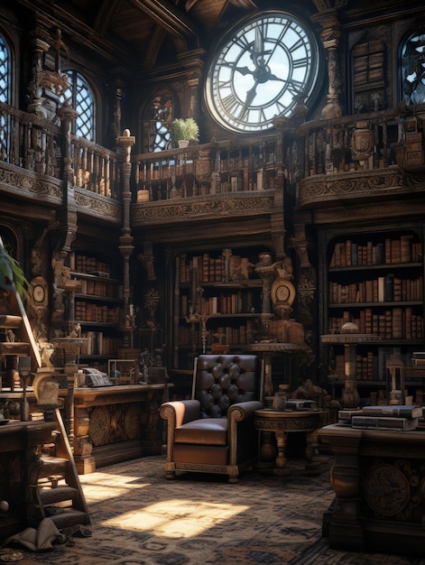 Der Wissensraum der alten Bibliothek