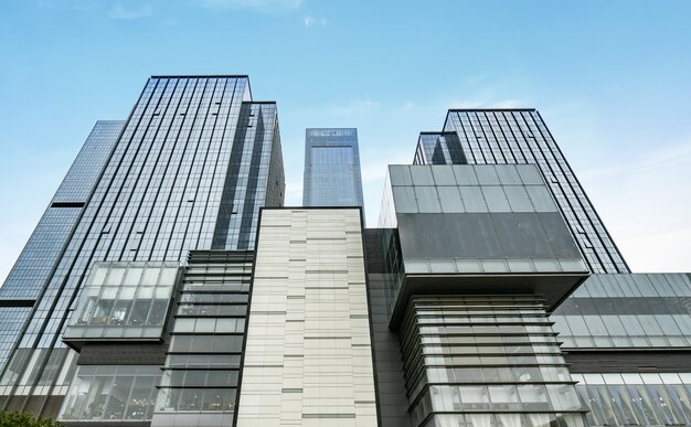 Der Wolkenkratzer ist in Chongqing, China