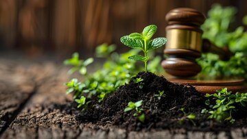 Derecho y justicia para la protección del medio ambiente e inversiones  verdes en las prácticas jurídicas Concepto Derecho ambiental Justicia  jurídica Inversiones verdes Prácticas jurídicas | Imagen Premium generada  con IA