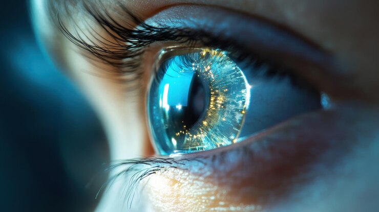 Desarrolladores de lentes de contacto de realidad aumentada estilo AR portátil por idea24club