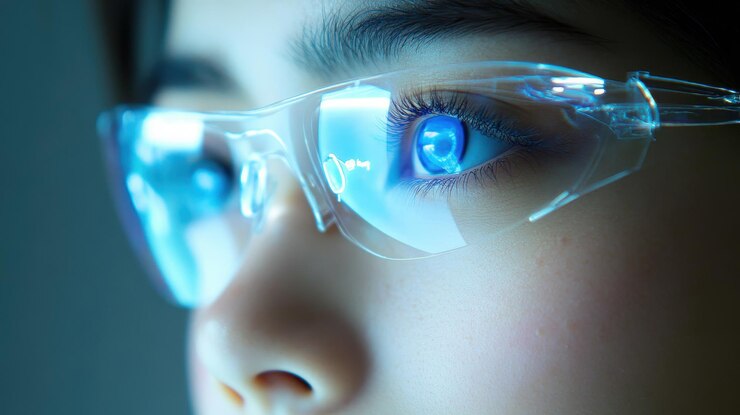Desarrolladores de lentes de contacto de realidad aumentada estilo AR portátil por idea24club