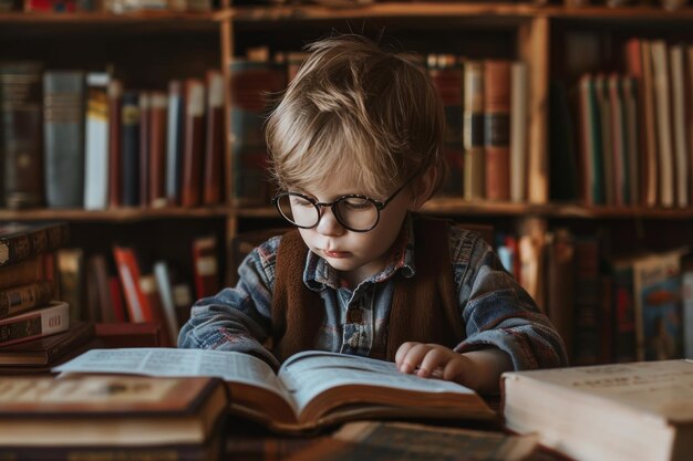 Foto desarrollo excepcional del niño mentes de genio alimentadas desde las primeras etapas