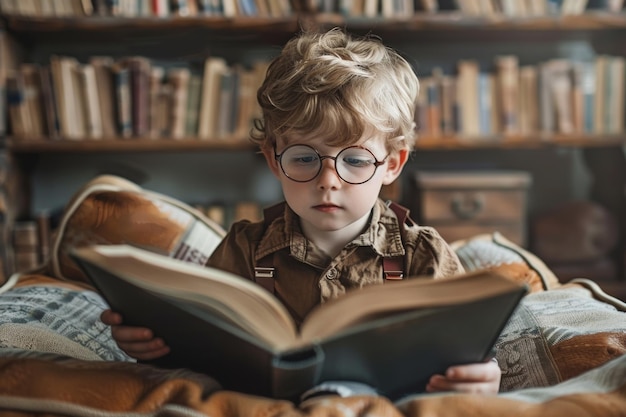 Foto desarrollo excepcional del niño mentes de genio alimentadas desde las primeras etapas