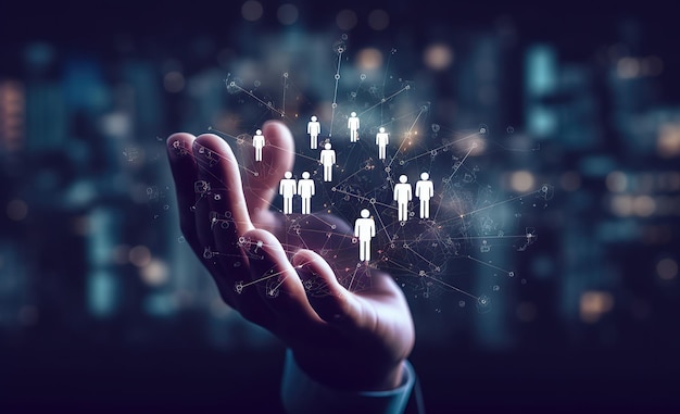 Desarrollo de intercambio de datos CRM Servicio al cliente redes sociales Marketing digital en línea