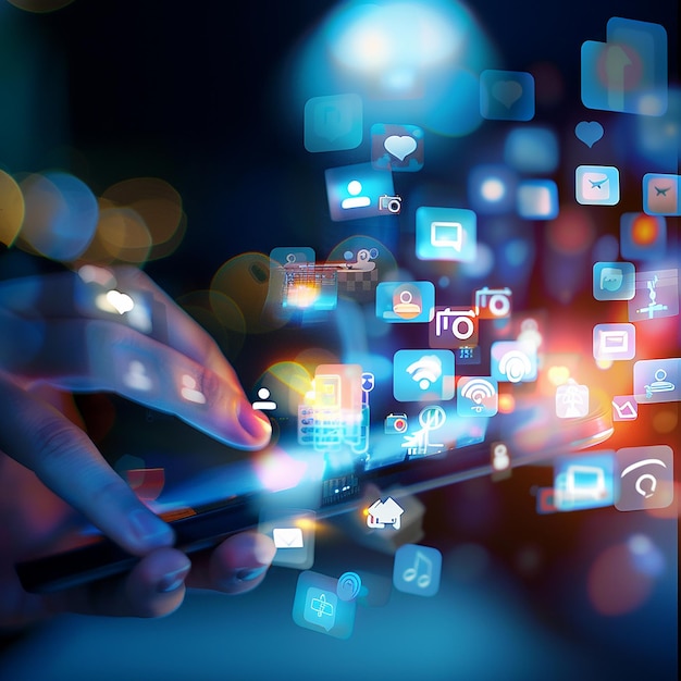 El desarrollo de los medios sociales modernos y la tendencia futura de los medios de comunicación social