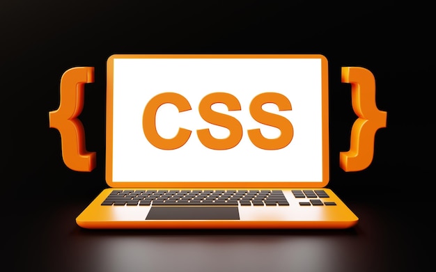 Foto desarrollo de un sitio web con código css y creación de una hoja de estilo para mejorar un sitio web