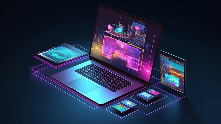 Desarrollo de sitios web multiplataforma y aplicaciones móviles para portátiles con IA generativa