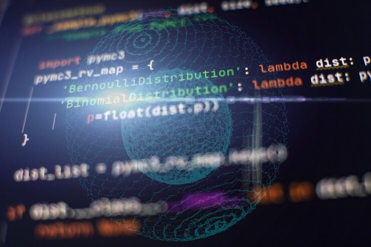 Foto desarrollo de software. prevención de piratas informáticos de seguridad de internet. optimización seo. tecnología moderna.