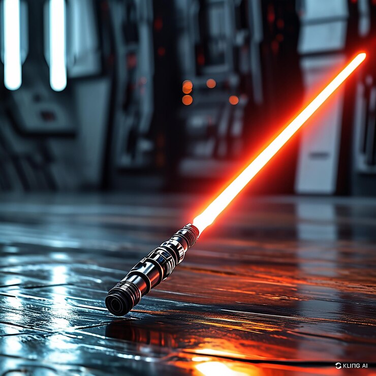 Foto desatar el poder del sable de luz de star wars