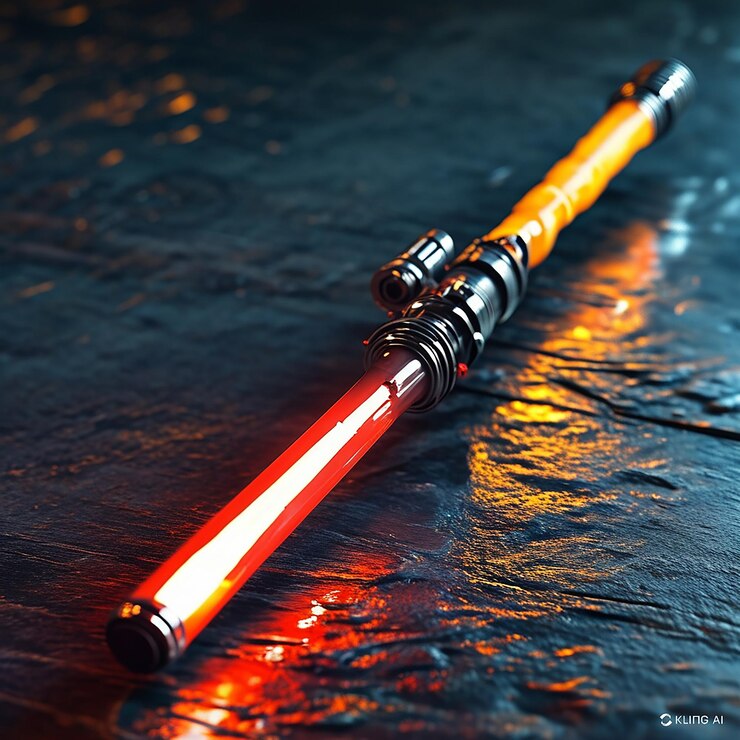 Foto desatar el poder del sable de luz de star wars