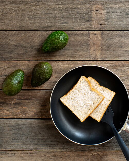 Desayuno con aguacate Dieta para perder peso La madera