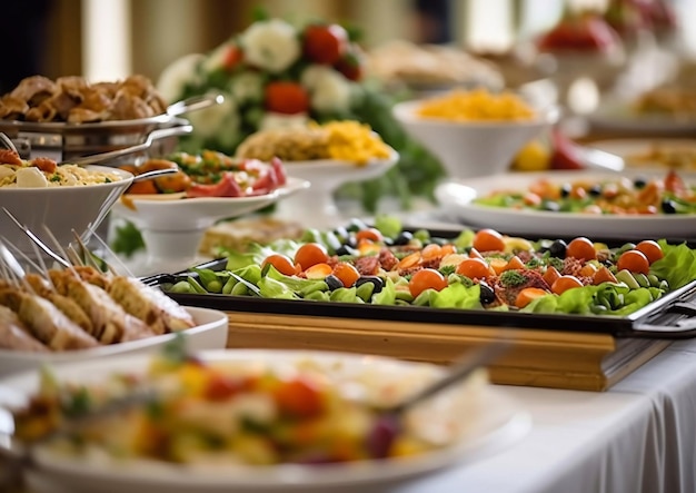 Desayuno, almuerzo y cena buffet en el hotel con diversos aperitivos y snacks fríos y calientes.