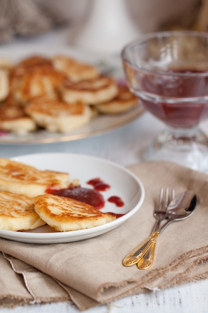 Desayuno con panqueques