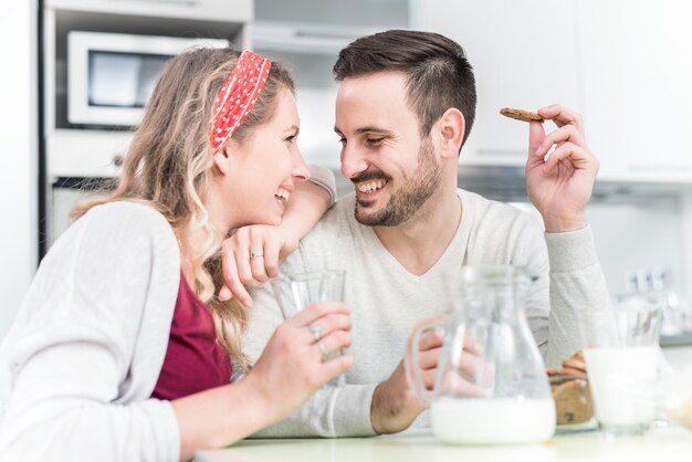 Foto desayuno romantico