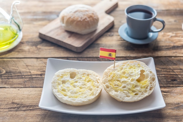 Desayuno tipico españa