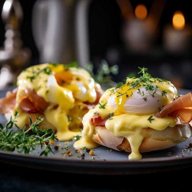 Foto desayuno tradicional delicioso y saludable presentación de comida hermosa foto profesional