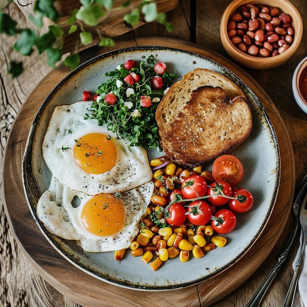 El desayuno.