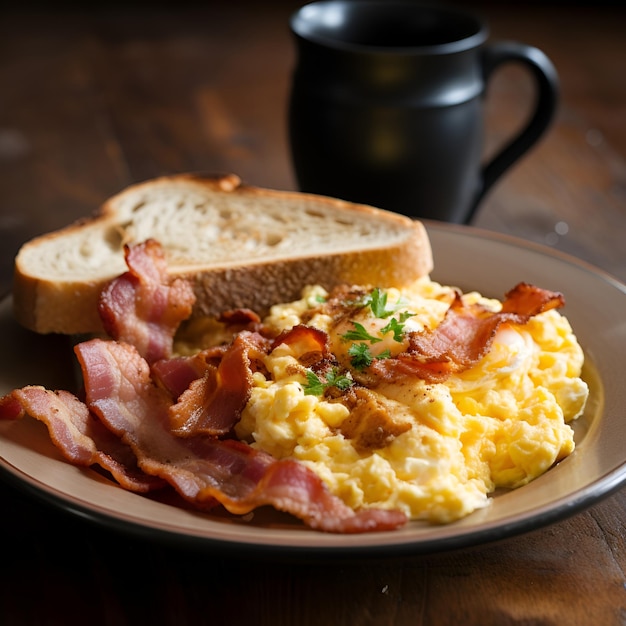 El desayuno.