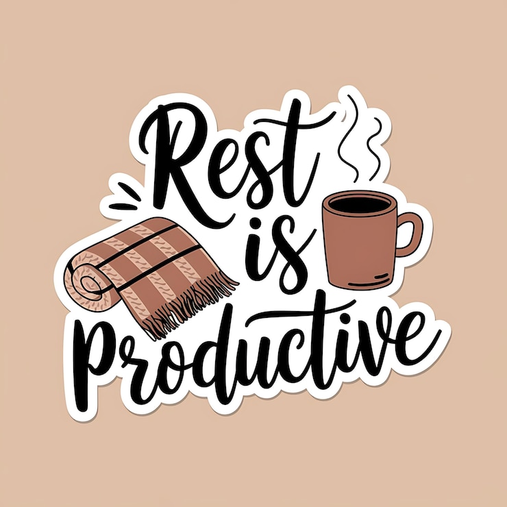 Foto el descanso es productivo