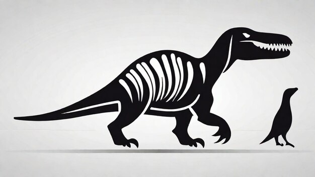 Foto descobrindo a história da paleontologia
