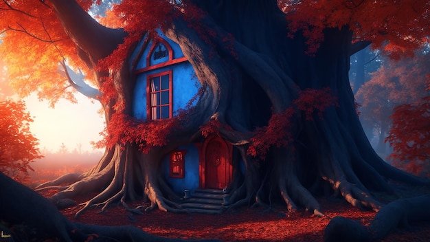 Descobrindo a magia das casas de árvore de fantasia