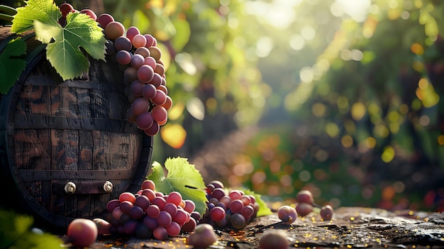 Foto descubra as regiões vinícolas menos conhecidas da frança sabores autênticos e tradições da vinificação francesa em