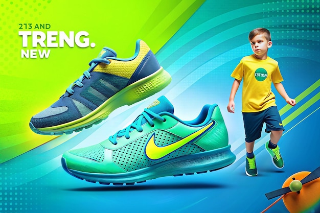 Foto descubra as tendências de produtos amarelos teal da nike boys