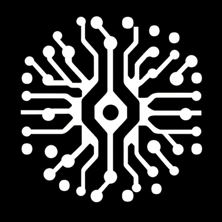 Foto descubra la esencia de la ia con diseños de chips elegantes que simbolizan
