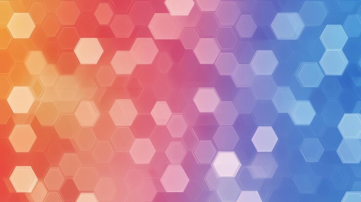 Foto descubra un fondo hexagonal abstracto único perfecto para las innovaciones tecnológicas