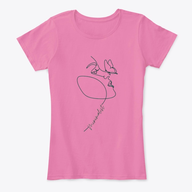 Descubra la sofisticación discreta con nuestra camiseta minimalista generada por Canva