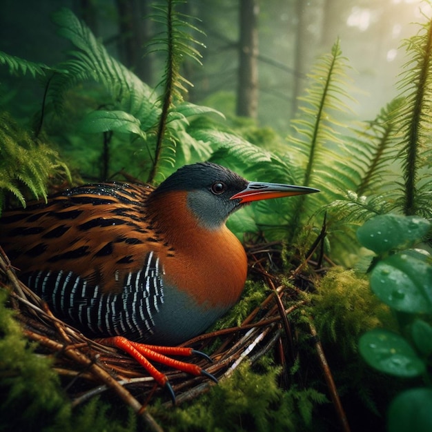 Descubriendo la belleza oculta de las aves en la selva