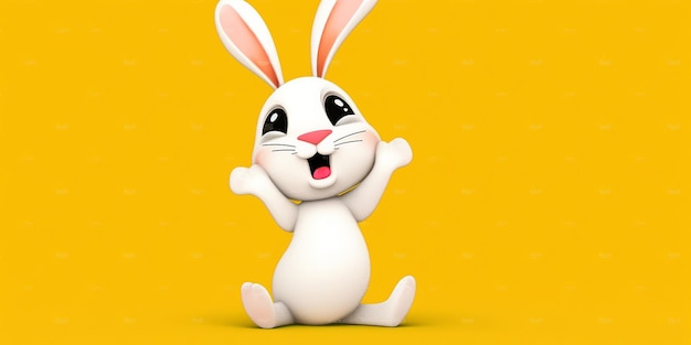 Desculpa do Coelho de Cartoons