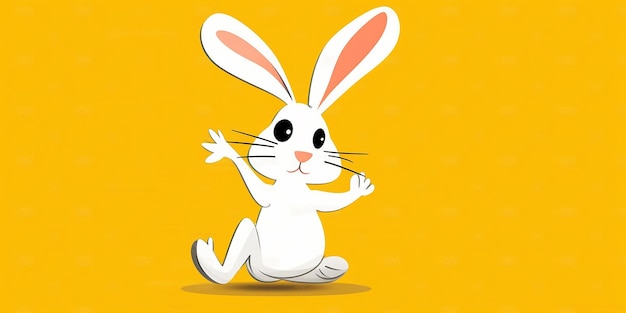 Desculpa do Coelho de Cartoons