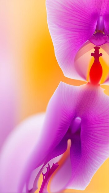 Foto desdibujar el color abstracto para el aura de la orquídea de fondo