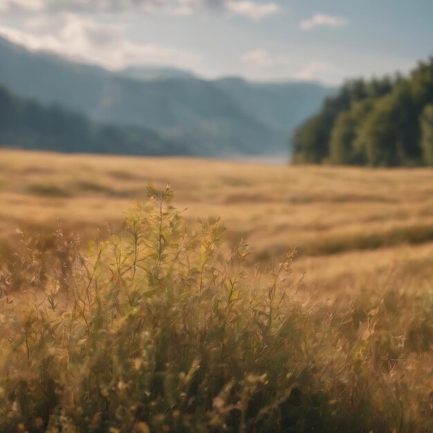 Desdibujar el fondo natural y la luz