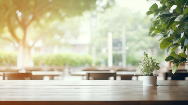 Desdibujar o desenfocar color blanco cafetería o restaurante estilo moderno y minimalista IA generativa