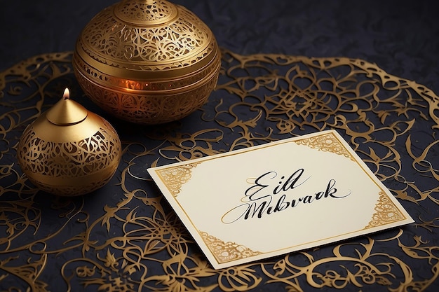 Desejos de Eid Mubarak