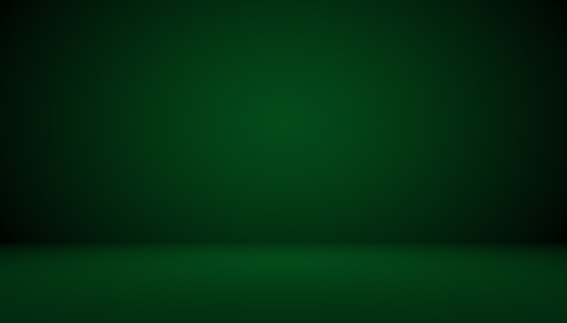 Desenfoque abstracto vacío Estudio degradado verde bien uso como fondo, plantilla de sitio web, marco, informe comercial.